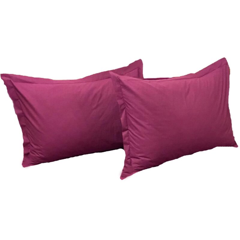 Set doua huse de perna, 50X70cm, mov, din colectia "Monocrom" din bumbac ranforce, by Liz Line - SPR50/706