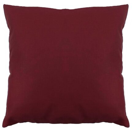 Set 2 fete de perna 40x40 cm bumbac ranforce visiniu