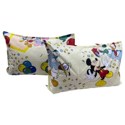 Set doua huse de perna, galben, 50X70cm din colectia "Petrecere intre prieteni by Liz Line" din bumbac 100% - SP50/70125
