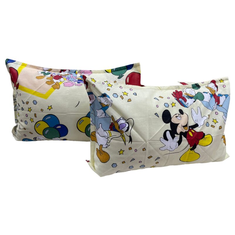Set doua huse de perna, galben, 50X70cm din colectia "Petrecere intre prieteni by Liz Line" din bumbac 100% - SP50/70125