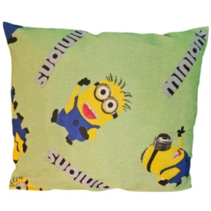 Fata de Perna Minioni Verde Bumbac Satinat 40x40 cm