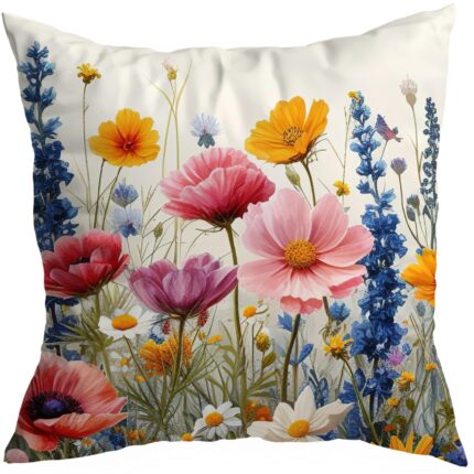 Fata De Perna Decorativa, HomeView, PDS285, 40x40 cm, Multicolor