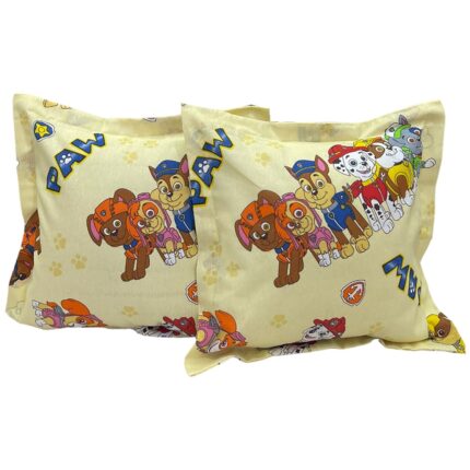 Set doua huse de perna 60X60cm, culoare bej, din colectia "Paw Patrol by Liz Line" din bumbac - SP60/60256