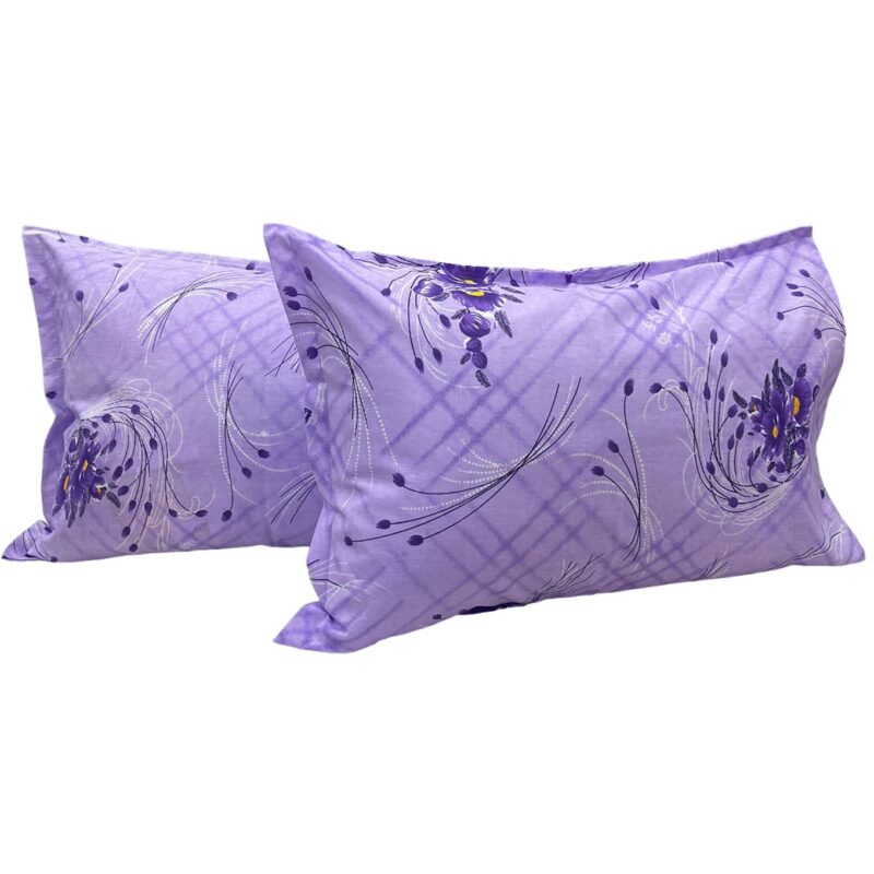 Set doua huse de perna, culoare indigo, din colectia "Anemonia by Liz Line", 50X70cm din bumbac 100% - SP50/70251