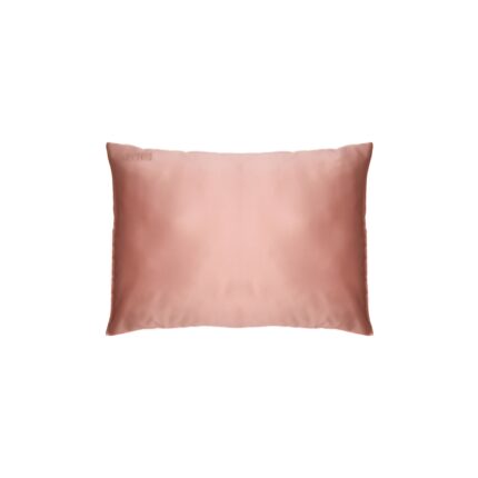 Fata de perna din matase Mulberry En Privé, 50x70 cm, Rose Gold