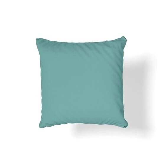 Fata de perna 40x40cm, satinata, verde menta