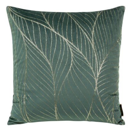 Fata de perna Eurofirany, poliester, 45x45cm, verde inchis, cu fermoar