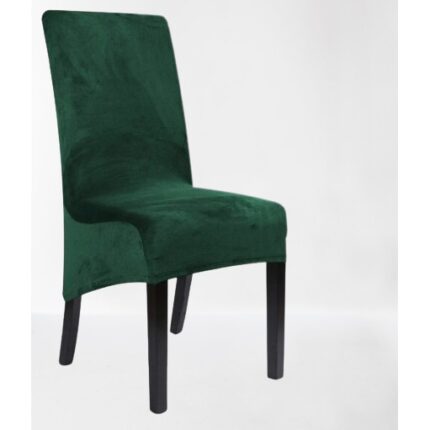 Husa scaun Velor, Elastan, Verde, XXL