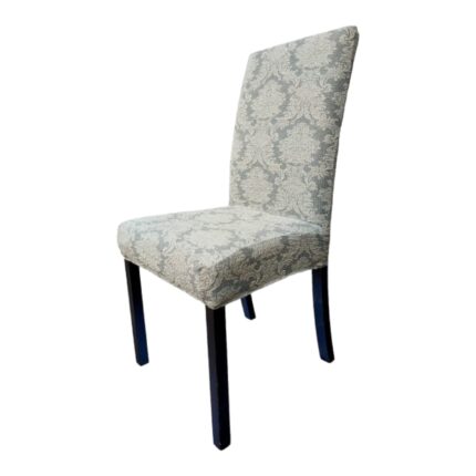 Set Huse Elastice Jacquard pentru Scaune, Universale, 6 Buc- Ivoir