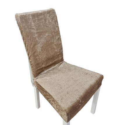 Set 6 Huse Universale Premium Pentru Scaun Din Catifea Maro, 50x40x40 cm