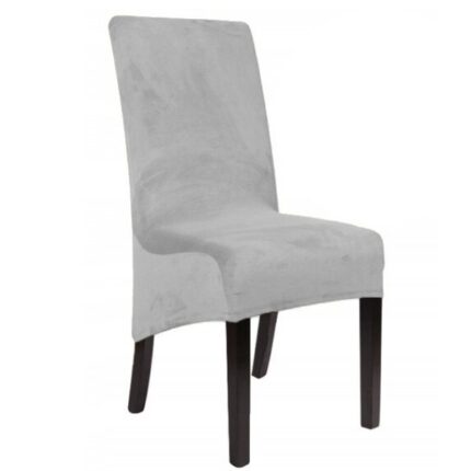 Husa de scaun, Meble od Nowa, XXL, velur, GRI DESCHIS