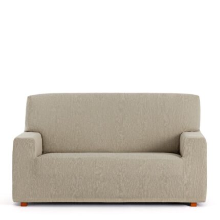 Husa elastica canapea 4 locuri, 210-240 cm, Eysa, Troya C11 maro deschis