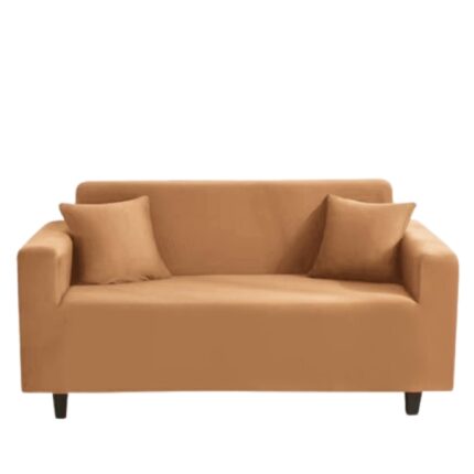 Husa elastica pentru canapea, Uni, 3 locuri, 180X230cm Bej