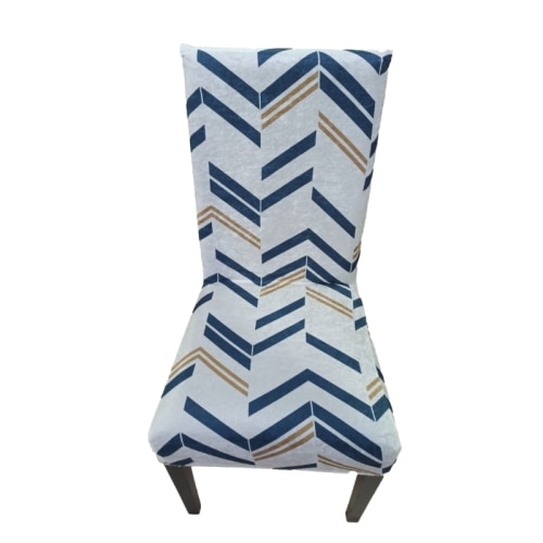 Set 6 Huse Universale GRAFIT pentru Scaun Din Catifea, Multicolor, 40x40x40 cm