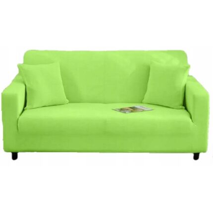 Husa pentru canapea, Elastan, 145-185 cm, Verde