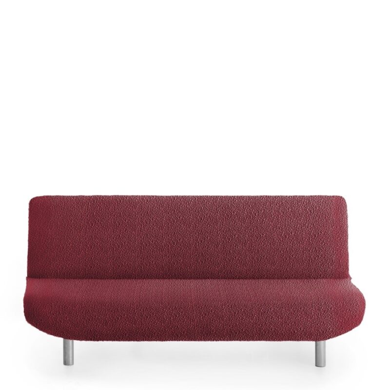 Husa bielastica canapea 3 locuri fara brate, 180-230 cm, Eysa, Premium ROC, C8 Bordo