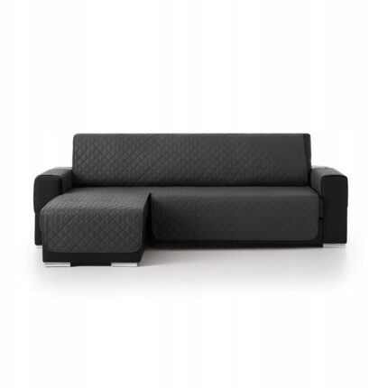 Husa de protectie pentru coltar stanga, 240 cm, Poliester, Gri inchis
