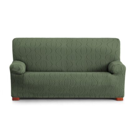 Husa elastica pentru canapea 2 locuri, jacquard, 140-170 cm, Eysa, Iria, C4 Verde