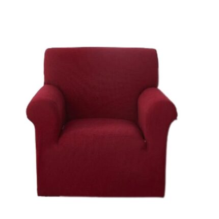 Husa elastica pentru fotoliu, Jojo Home, Uni, 90x140cm, Bordo