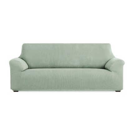 Husa canapea 4 locuri Sofazip Mondo, Lungime intre 220 - 250 cm, Elastica, Verde Menta