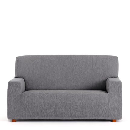 Husa elastica canapea 3 locuri, 180-210 cm, Eysa, Troya C6 gri