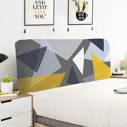 Husa pentru tablia de pat, Tesatura elastica, 1,5 m, Multicolor