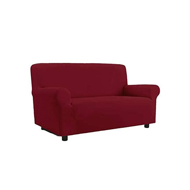 Husa Canapea Banzaii Visiniu, Anti-Pete, 2 Locuri, Extensibila de la 110 cm la 150 cm