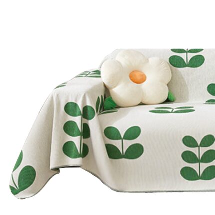 Husa canapea chenille, set 1 piesa, 180x130cm/180x180cm