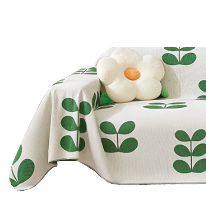 Husa canapea chenille, set 1 piesa, 180x130cm/180x180cm