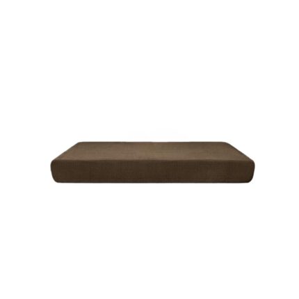 Husa pentru perna de canapea, Granbest, impermeabila, elastica, Pentru 3 locuri 70 x 190 x 23 cm model cu patrate, Maro