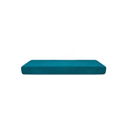 Husa pentru perna de canapea, Granbest, impermeabila, elastica, Pentru 3 locuri 70 x 190 x 23 cm model cu patrate, Albastru