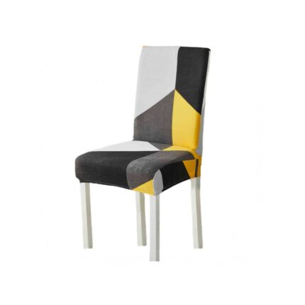 Set 6 huse pentru scaune, Jojo Home, imprimeu Abstract