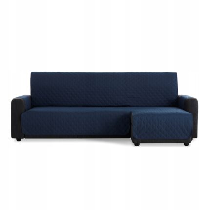 Husa de protectie pentru coltar dreapta, 200 cm, Impermeabila, Poliester, Bleumarin