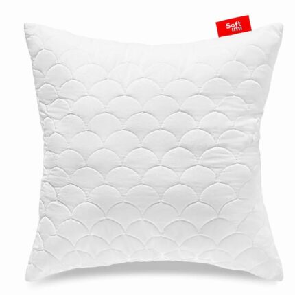 Perna matlasata, Softimi, 70x70 cm, Moale, Alb