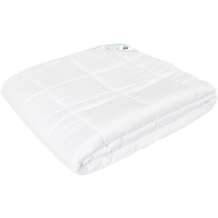 Pilota matlasata Somnart HypoAllergenicMed, 150 x200 cm, microfibra, lavabila la 95°C, 200g/mp, nivel scazut de caldura