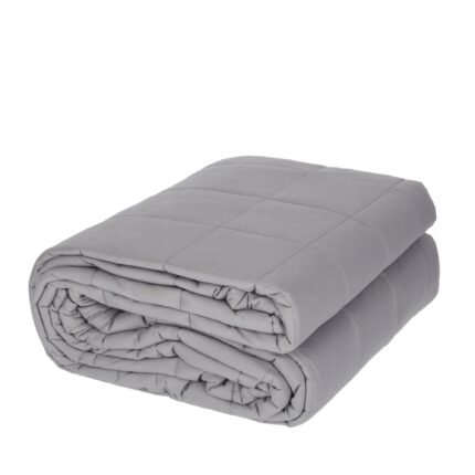 Cuvertura de greutate, Incarcare, Patura Senzoriala, 9kg anti-stres, 2700 g/m², 4FIZJO, Gri