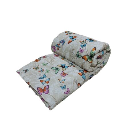 Pilota pentru Vara 140x200 cm, M 12110B Fluturi Multicolori 1 Persoana