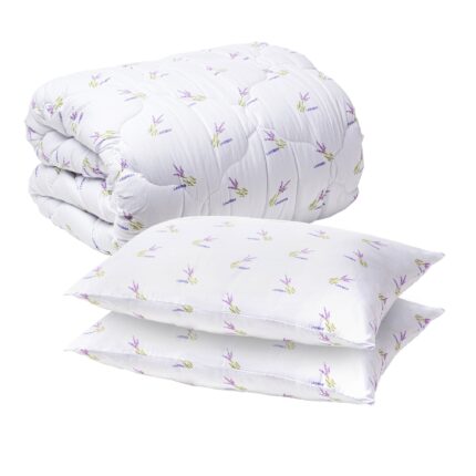 Set pilota lavender 200x220+2 perne lavender 50x70