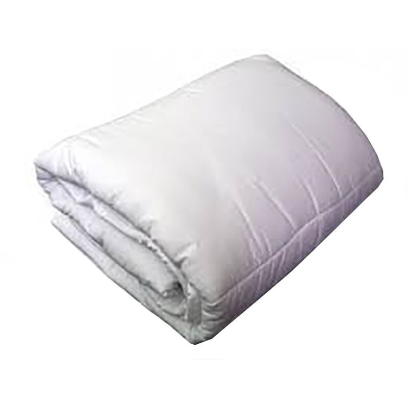 Pilota 100x120 cm, densitate umplutura 400 gr/mp, fata bumbac alb - PIL-120-400-01