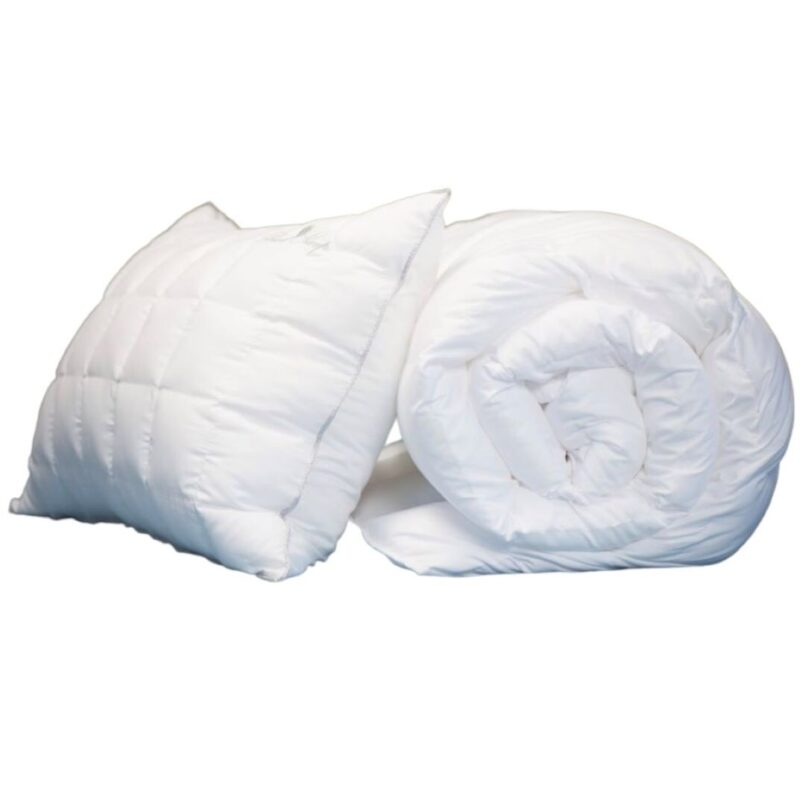 Pachet pilota de iarna Cotton Home Hotel – 1 persoana 140×200 cm 300g/m2, cu 1 perna 50×70