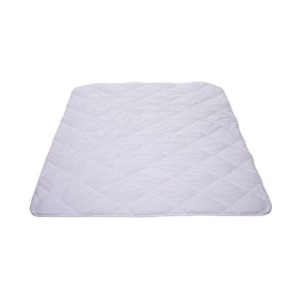 Pilota hoteliera matlasata cu umplutura 350g/mp, Colectia Novara, dimensiunea 200x220 cm, alba