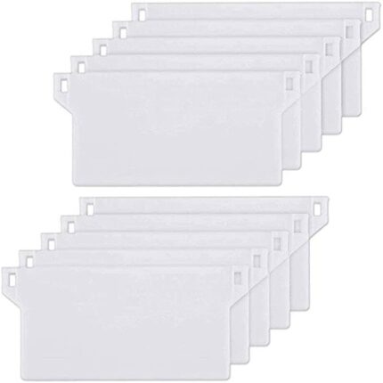 Set 10 placi de schimbe pentru jaluzele, LLWL, 125 mm, Alb