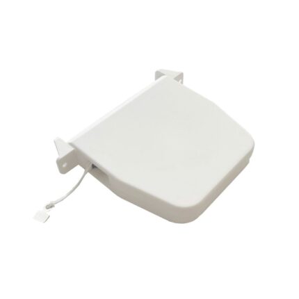 Tabachera pentru panglica rulou exterior aluminiu, universal, culoare alb