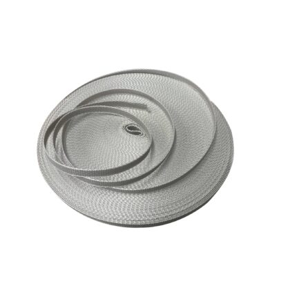 Banda actionare rulouri exterioare, 15 mm latime, 1 m lungime, alb