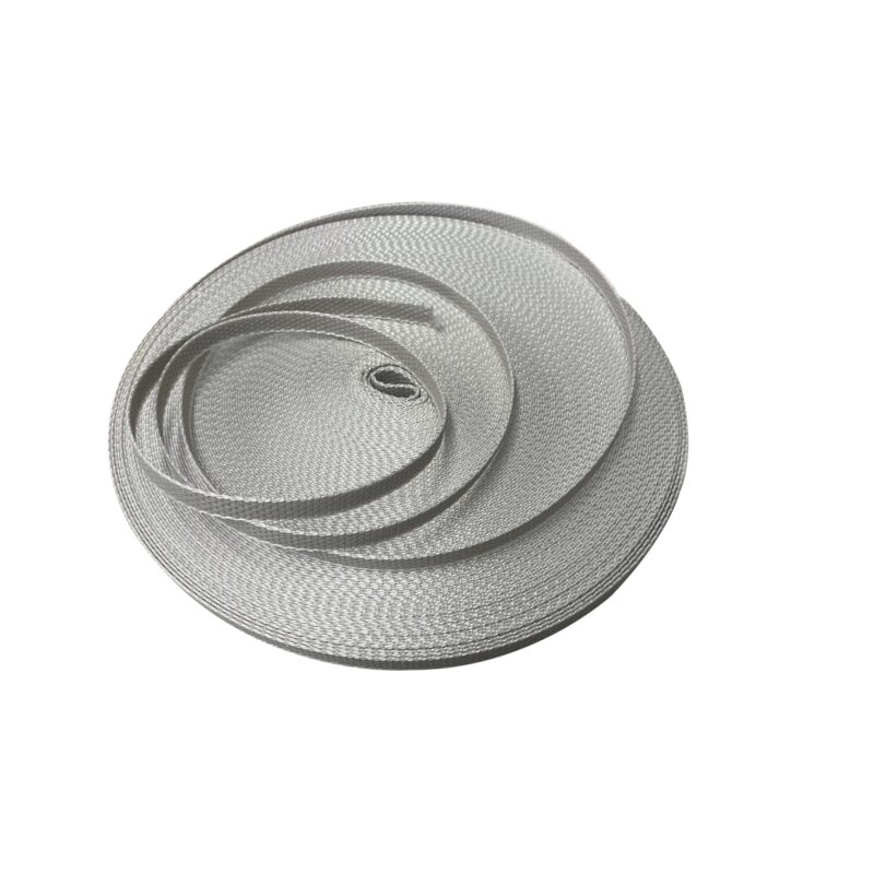 Banda actionare rulouri exterioare, 15 mm latime, 1 m lungime, alb