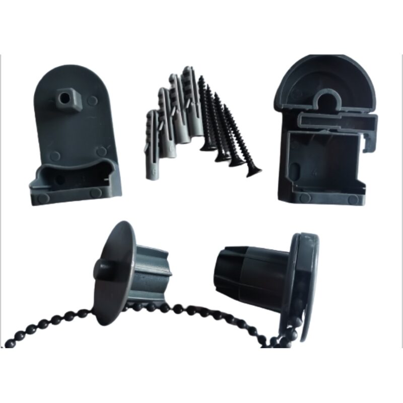 Sistem de prindere rulou textile pentru tub 25 mm antracit