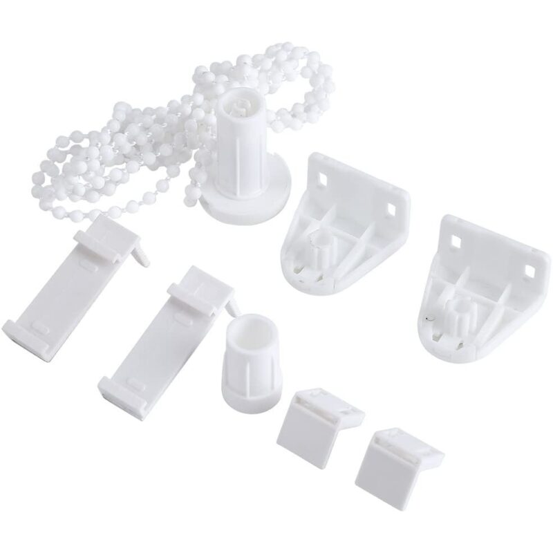 Kit rotite pentru jaluzele, 17mm, Alb