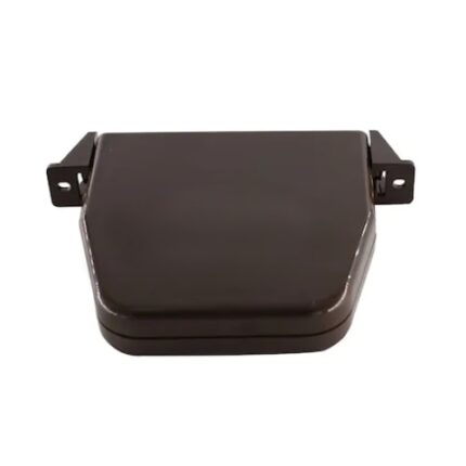 Tabachera pentru snur / panglica rulouri exterioare aluminiu, maro, Wisdom