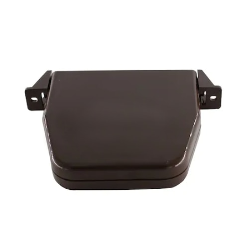 Tabachera pentru snur / panglica rulouri exterioare aluminiu, maro, Wisdom