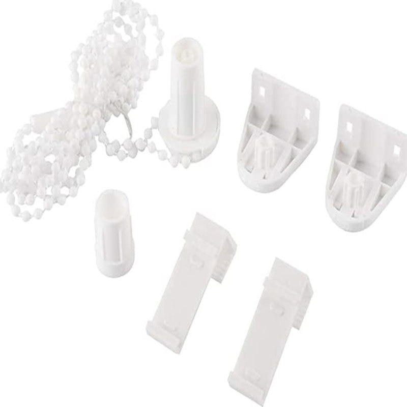 Sistem de prindere pentru jaluzele, Sunmostar, PVC, 17 mm, Alb